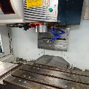 台湾省俊育V6加工中心，三菱M70系统，高速直联主轴，.