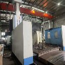 刚刚买下纽威3028龙门加工中心工作台3X2门宽2.8米门高.